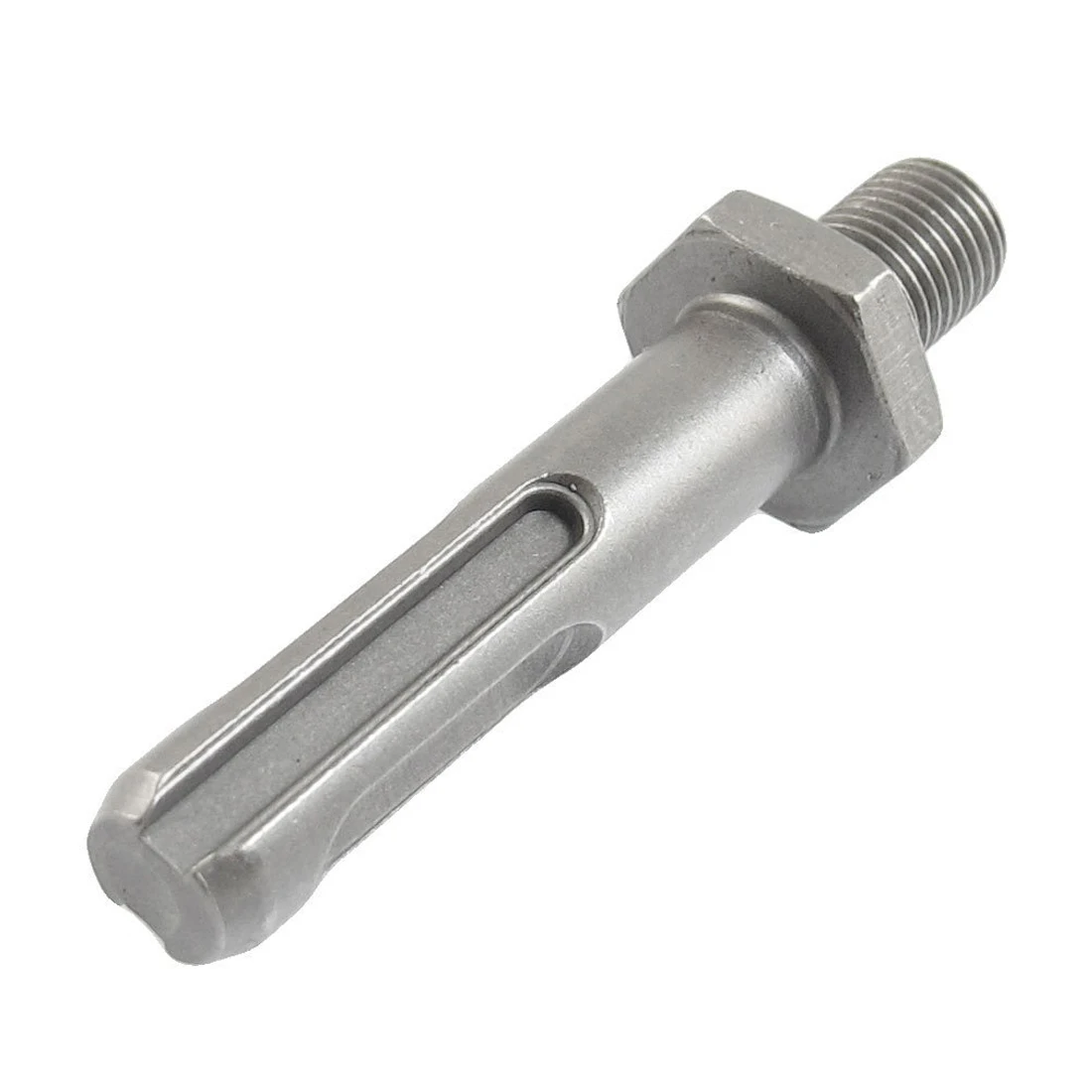 3/8" Thread Hex Nut SDS Plus Shank Drill Chuck Adapter Grayin Screws