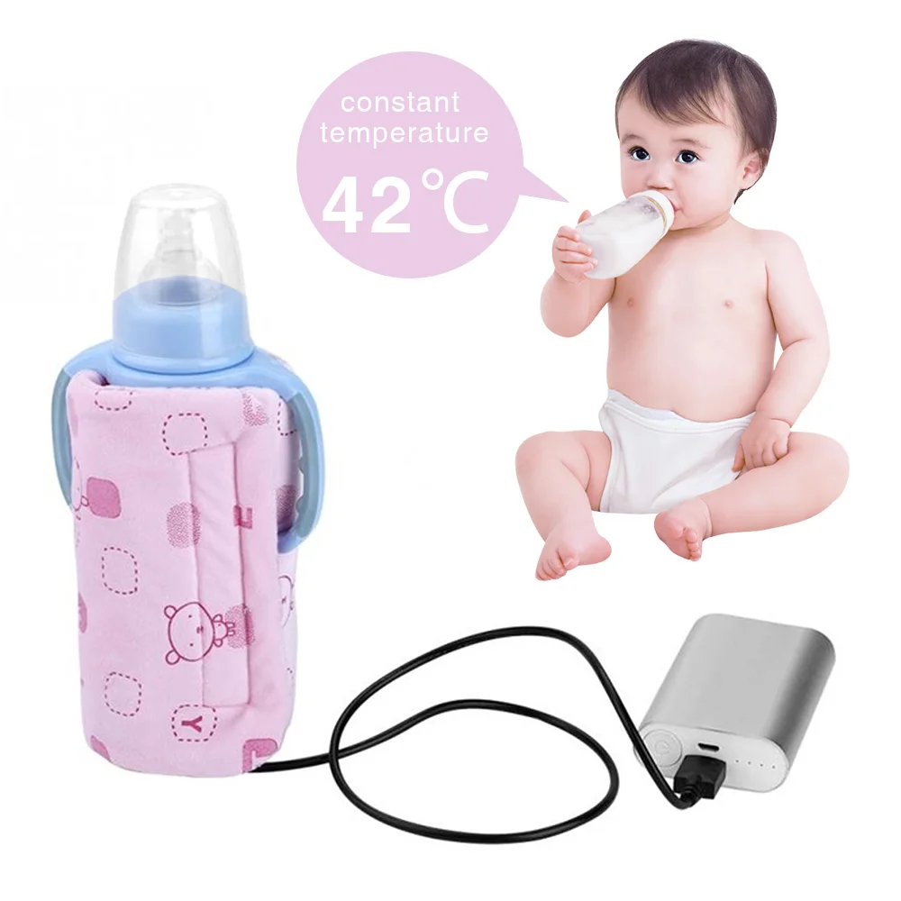 Portable Insulated Feeding Warmer Bottle Bag,Warmer Storage Bag for Baby Kid Travel and Outside