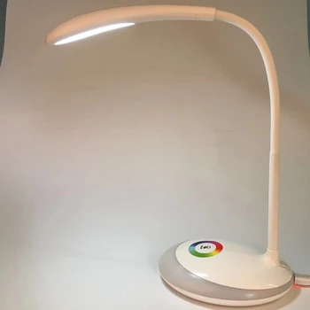 

LED table lamp modern night light flexible gooseneck USB charging 3level dimmable smart touch bedside lighting for study reading