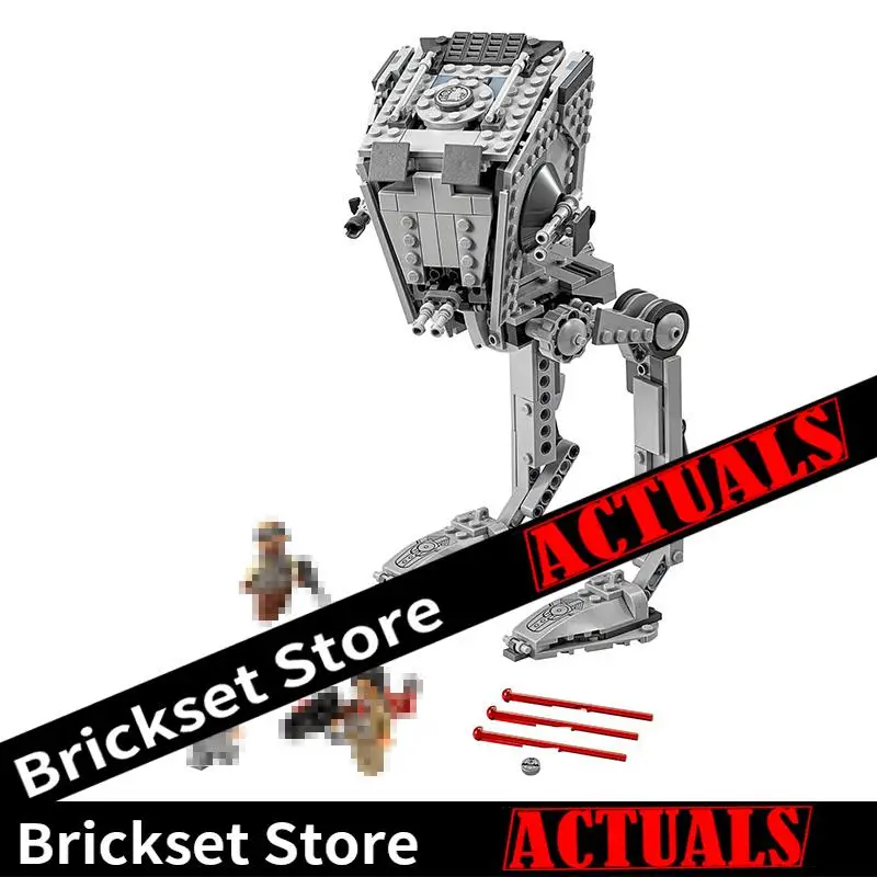 

New Lepin 05066 Star Imperial AT-ST Walker Robot Wars Building Blocks Bricks Set Toys For Children Boy DIY Gift Compatible 75153