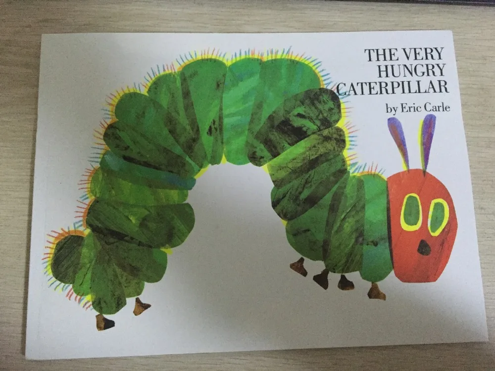 

Educational children english book for baby and small children THE VERY HUNGRY CATERPILLAR eric carle