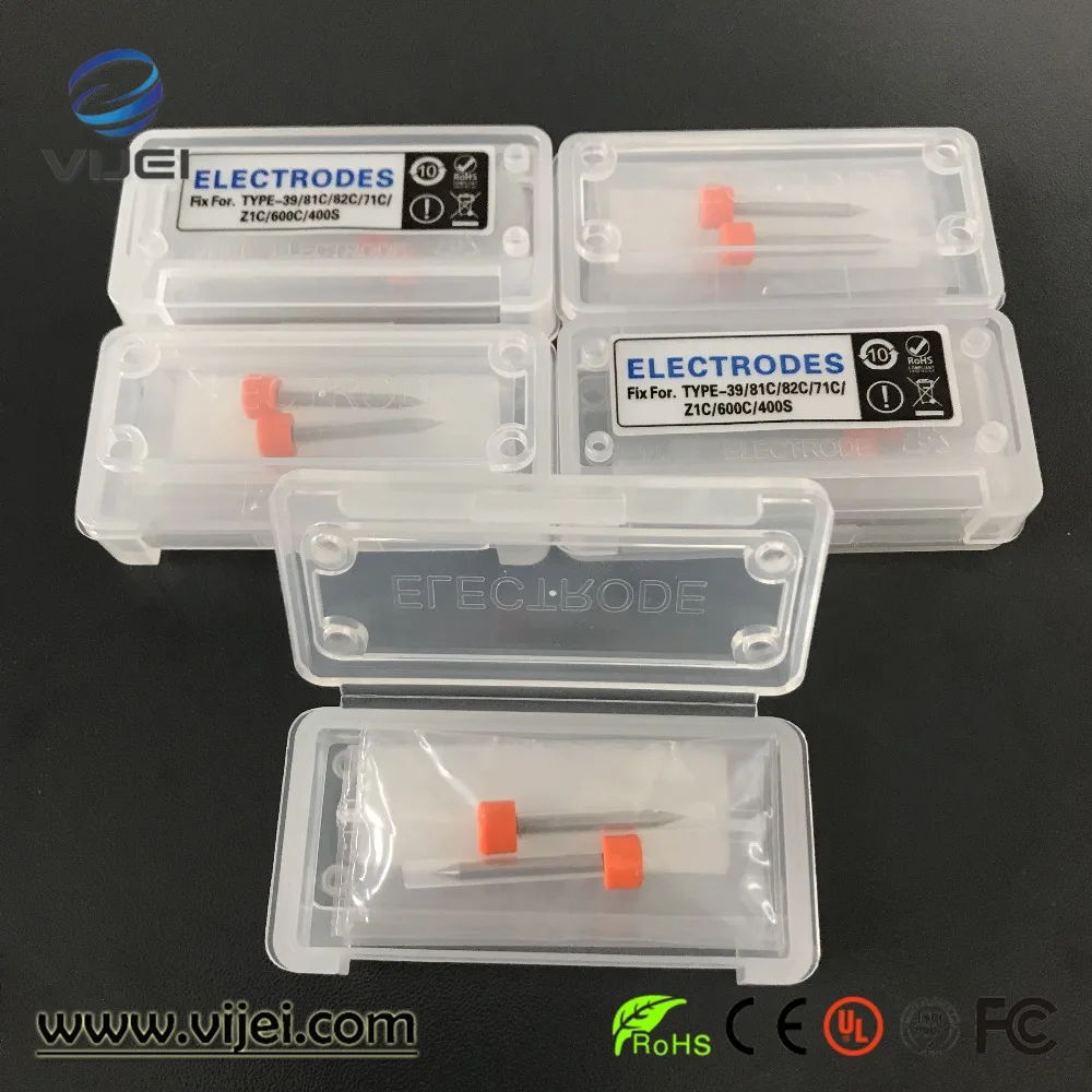 

5 pair Original Sumitomo New Electrodes TYPE-39 Electrode Rod T-81C/Z1C/71C Fusion Splicer Electrode ER-10