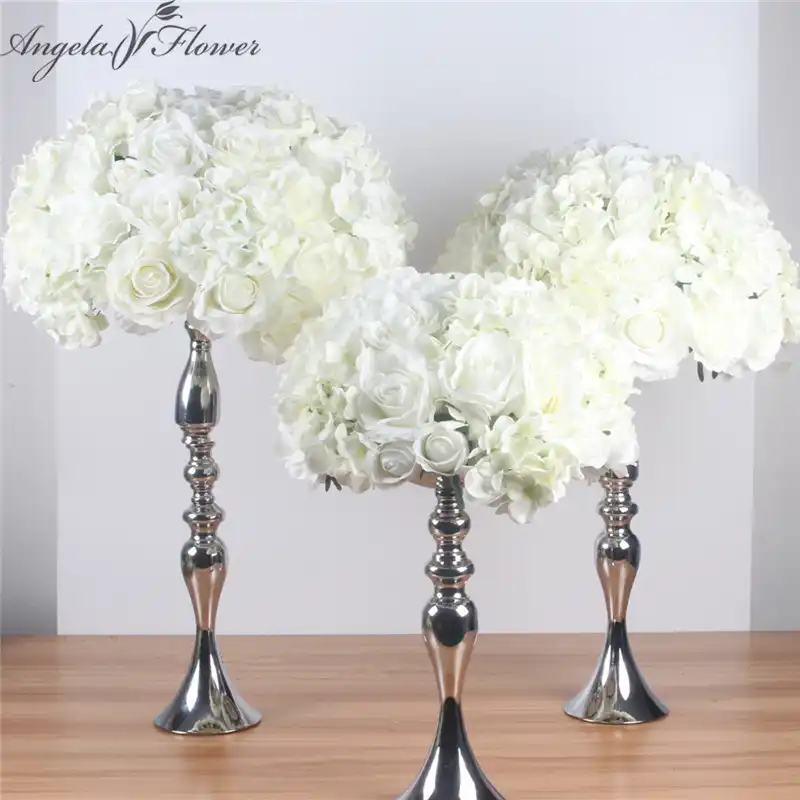 Silk artificial centerpieces flower ball DIY all kinds of flower heads