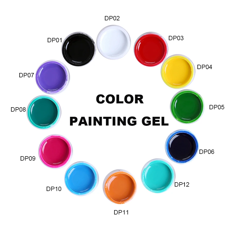 Gel de pintura blanco saludable para manicura francesa arte de uñas UV LED remojo de pintura de Gel barniz maquillaje Mujer Gel de pintura blanco saludable para manicura francesa arte de uñas UV LED remojo de pintura de Gel barniz maquillaje Mujer
