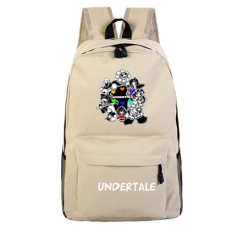 Undertale Sans мультфильм рюкзак Frisk Toriel Papyrus школьная сумка для студентов книжные сумки ноутбук Плечи сумка мужские дорожные сумки