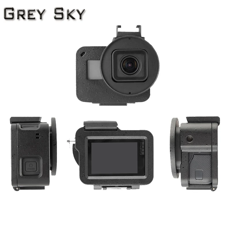 Защитный чехол Hero5 для камеры GoPro Hero 7 6 корпус из алюминиевого сплава с