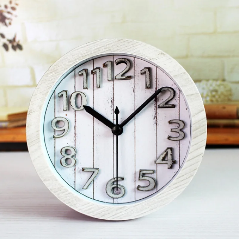 4,8 дюйма электронные часы с будильником настольные часы Цифровые декоративные часы Saat Reloj despertador Wekker Despertador de Cabeceira - Цвет: Белый