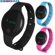 SOONHUA H8 Водонепроницаемый смарт-браслет функция напоминания о звонках и сообщениях Sleep Monitor Камера функция "антипотеря пешеходный Фитнес спортивный браслет