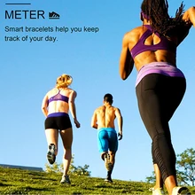 Лучший фитнес-трекер часы монитор сердечного ритма браслет Смарт-браслет цветной экран монитор активности браслет часы для мужчин и женщин