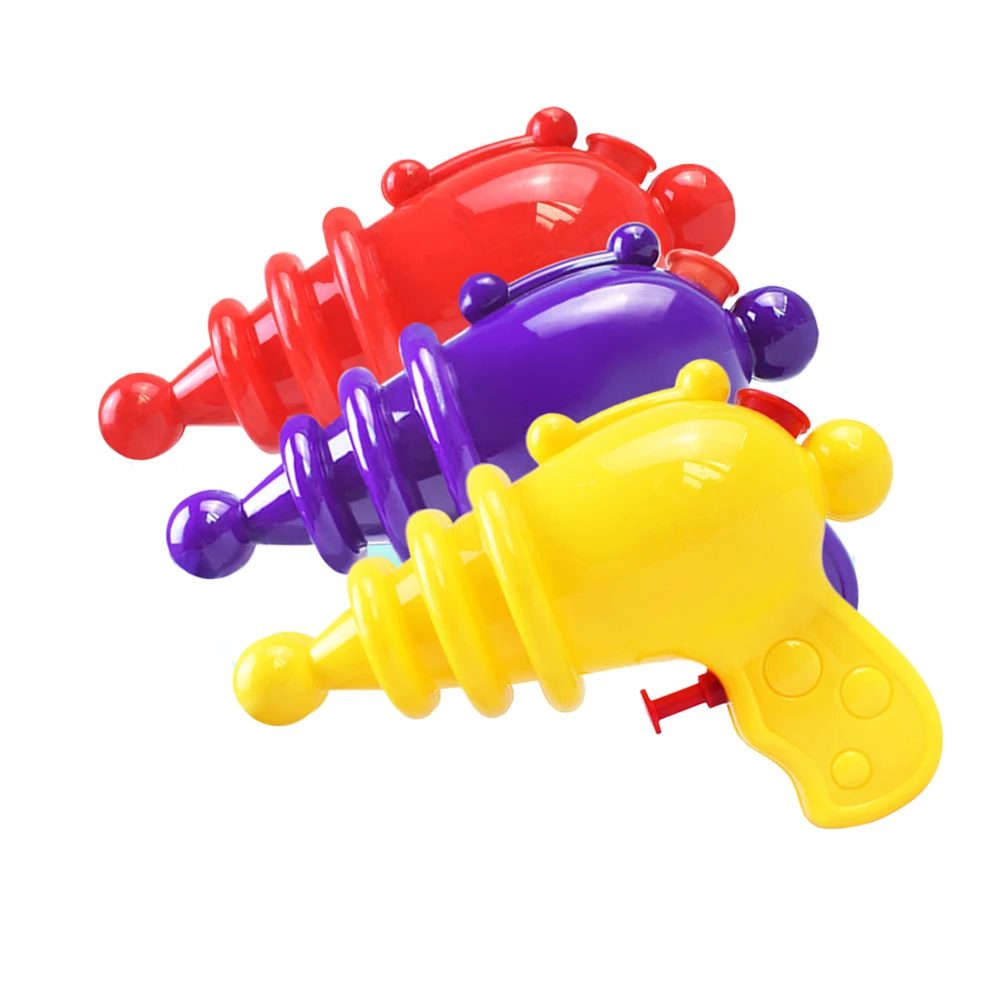 3-Piece Играть воды игрушка творческий мультфильм пластиковые смешные воды стрельба игрушка для ванной для пляжа бассейна плавания