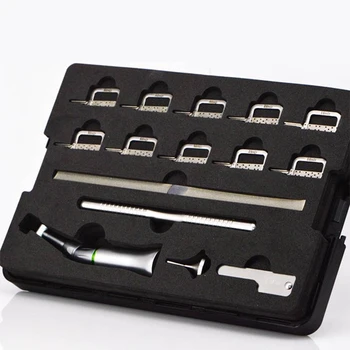 

Set Dental Contra Angle Handpiece 4:1 Reduction Interproximal Strips Reciprocating For Oral Care Instrument