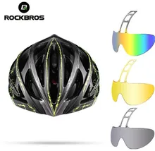 ROCKBROS Cycling Helmet 3 Lens Ultralight MTB Bicycle Bike Motorbike Helmet Men Women Integrally-molded EPS Bicycle Accessories