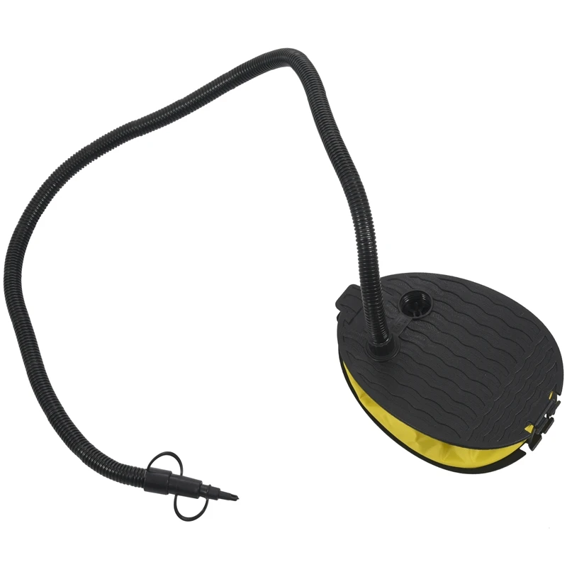 Yellow 3 LTR сильфонный воздушный шаг ножной насос для кровати DINGHY надувные игрушки воздушный насос Кемпинг - Цвет: Yellow