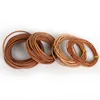 5 Meter Natural Color Real Genuine Leather Cord Round Rope String For DIY Necklace Bracelet Jewelry Cord Dia 1/1.5/2/3mm ► Photo 2/5