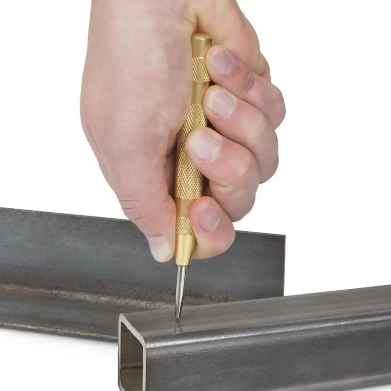 

Automatic Centre Punch 5'' Automatic Center Pin Punch Strike Spring Loaded Marking Starting Holes Tool Chisel Steel