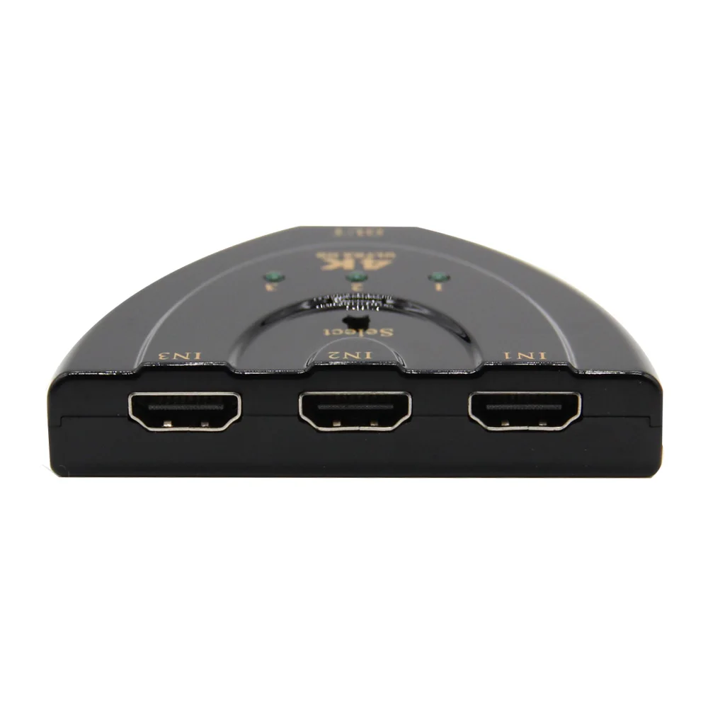3 порта HDMI коммутатор 3D 4 к* 2 к мини HDMI разветвитель 3 в 1 выход порт концентратор для DVD HDTV Xbox PS3 PS4 1080P