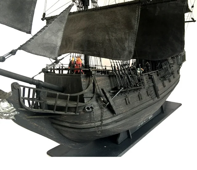 The Black Pearl Golden Version 2021 Wood Model Ship kit 31 : :  Hogar y cocina