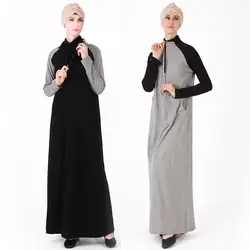 Высококачественная BA новая хлопковая Лоскутная трикотажная спортивная одежда халаты мусульманская Повседневная простая юбка