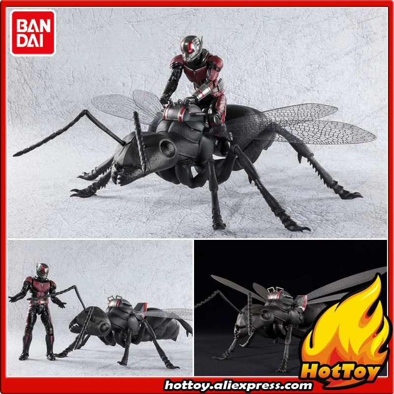 

100% Original BANDAI SPIRITS Tamashii Nations S.H.Figuarts (SHF) Action Figure - Ant-Man and Ant from "Ant-Man and the Wasp