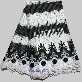 

Gorgeous French Mesh Lace With Lots Of Stones For Evening Party Dresses High Quality Embroidered Lace Fabric 01