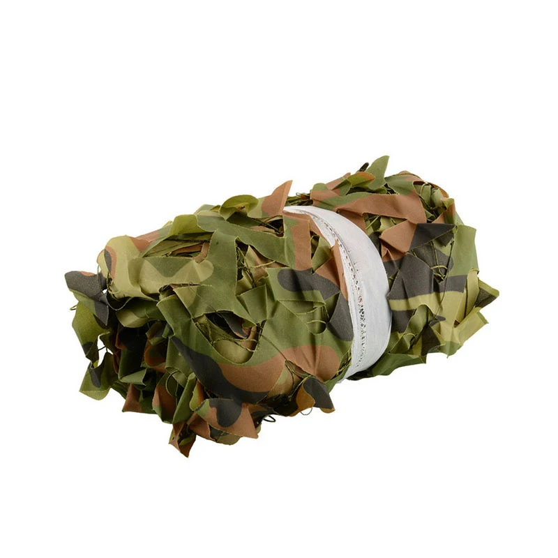 Горячая 2X3 м лесной лист камуфляж сетка Кемпинг Военная Охота камуфляж подходит для охоты на открытом воздухе кемпинг