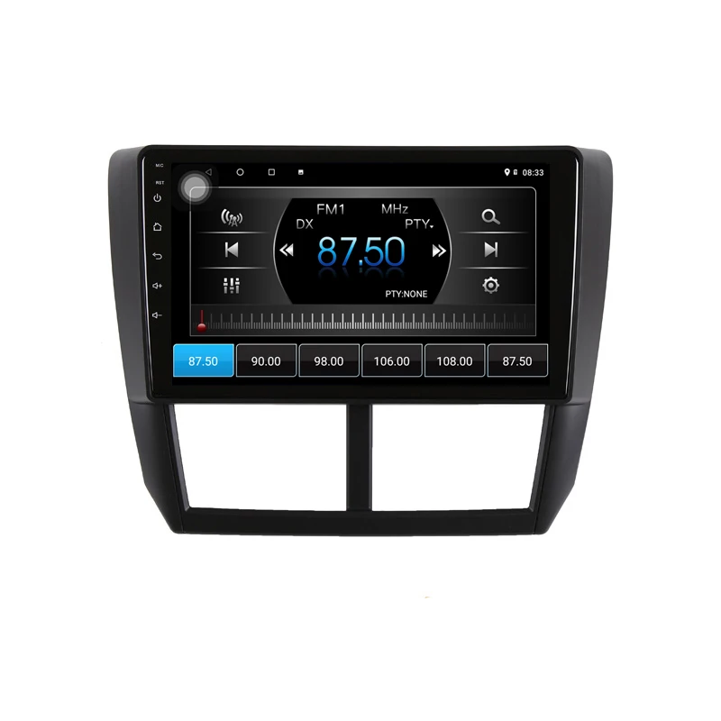 Cheap 9" 4G RAM 2.5D IPS 8 Core Android 9.1 car dvd for Subaru Forester 2008 2009 2010-2012 radio navigation GPS multimedia player 4
