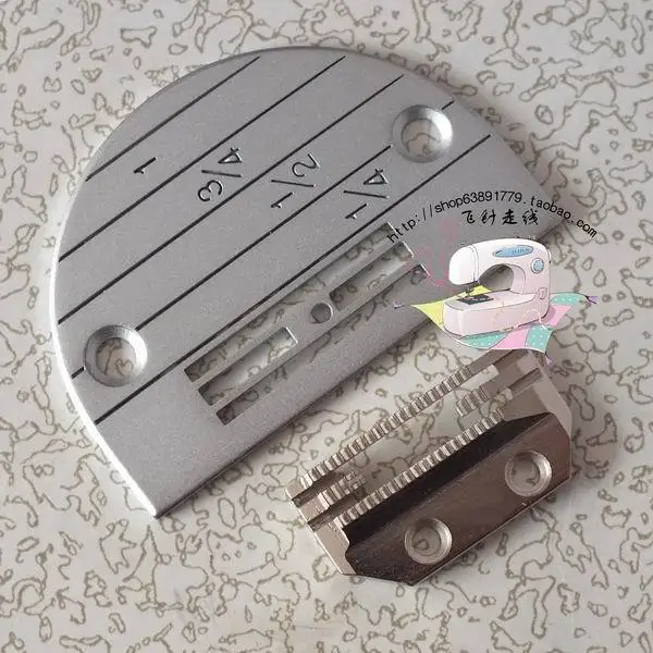 Industrial Sewing Machine Accessories Needle Plate On Flat Fine Thread