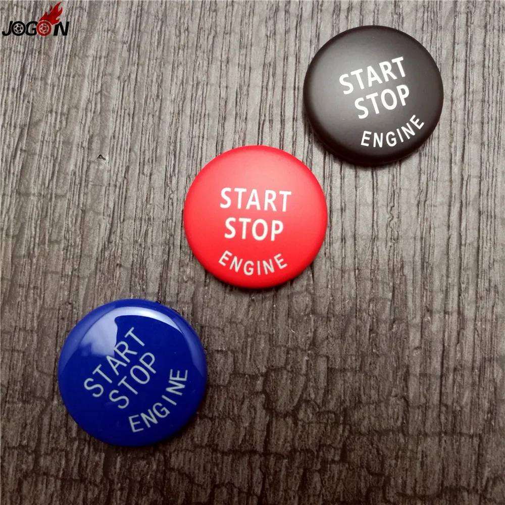 Engine Start Stop Push Switch Button Trim For BMW 3 Series E90 E92 E93 5 Series