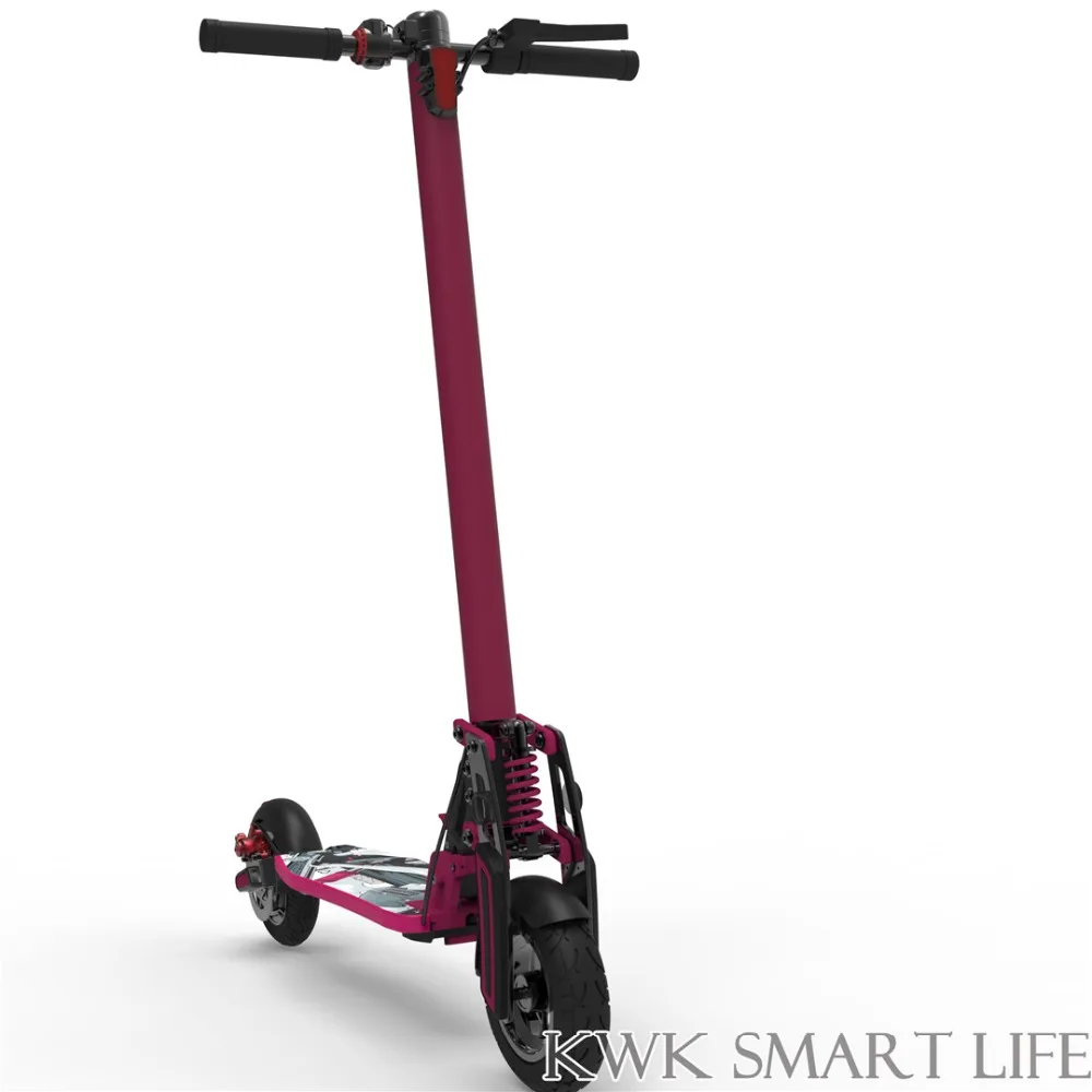 ZUKBOARD City Plus 36 В 10.5AH LG сотовый электрический скутер 8 дюймов 350 Вт E-Scooter EVO передняя амортизация