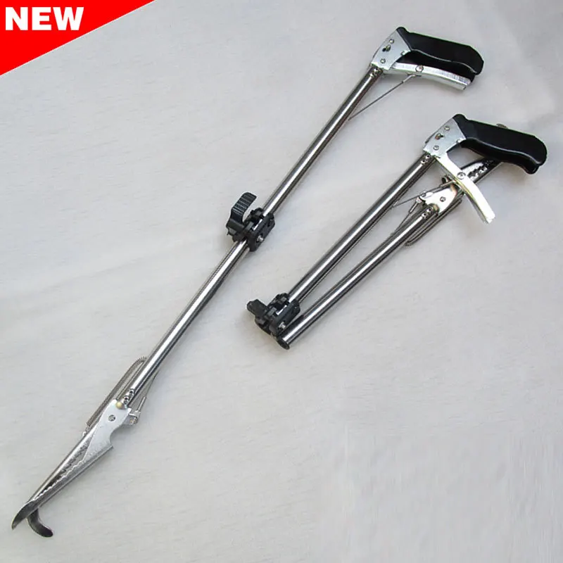 

Professional Snake Tong Clip Lock Folding Plier ,Self-locking Capture Snakes Tools Machine Aquatic Reptile Grabber Catcher Stick