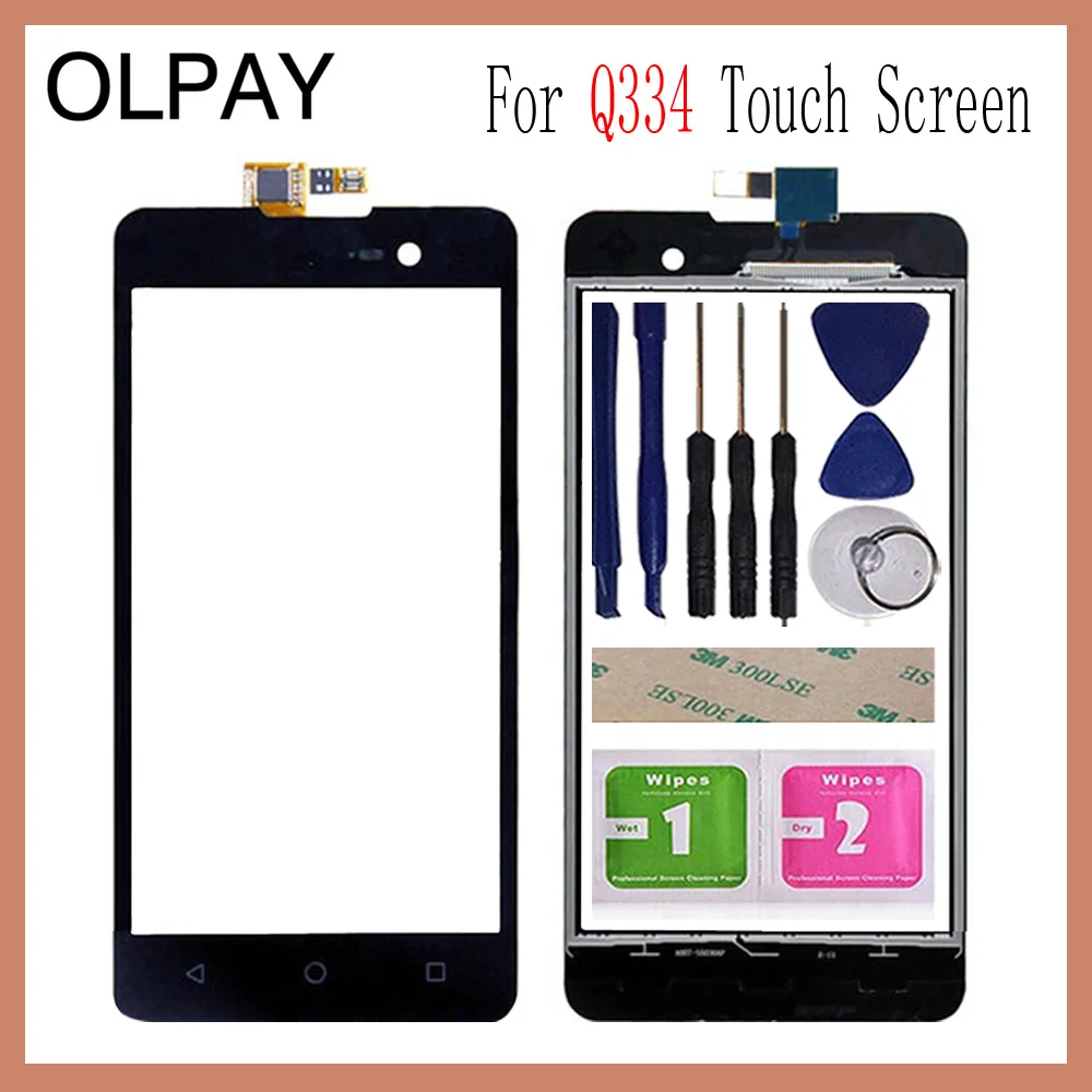 

AAA OLPAY 5.0" Phone Touch Screen For Micromax Spark 2 Q334 Q 334 Touch Screen Touch Digitizer Panel Glass Tools