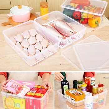 

SDFC-Storage Collecting Box Basket Kitchen Refrigerator Fruit Organiser Rack