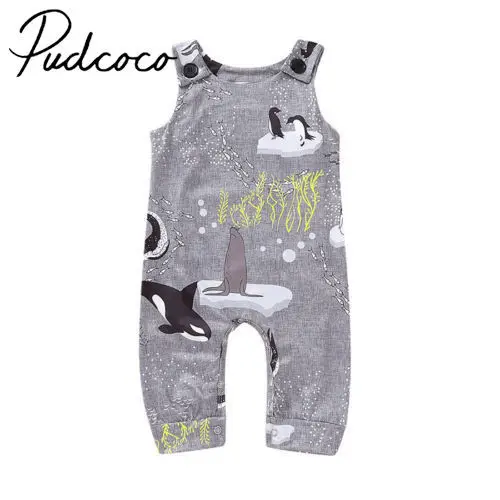 

Penguin Toddler Baby Girl Boys Romper Jumpsuit Outfits Newborn Playsuit Clothes Set 0-18 Months