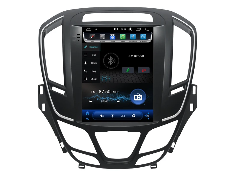 Flash Deal Vertical Screen android 8.1.0 gps navigation for 2014 OPEL INSIGNIA car multimedia dual zone stereo radio BT4.0 head unit 4