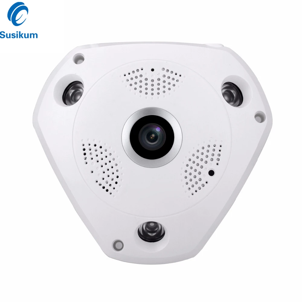 

Indoor CCTV Camera Security AHD Plastic Dome 360 Degree 1.56mm Lens IR Night Vision 2MP Mini Home Panoramic Camera