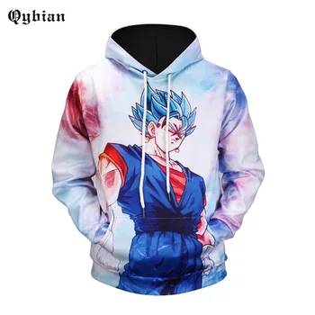

COOL Dragon Ball Z Hoodies Men/Women 3d Sweatshirts With Hat Hoody Unisex Anime Cartoon Hooded Hoodeis Fashion Brand Hoodies