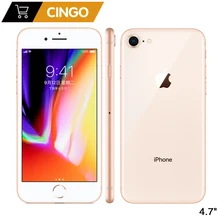 Оригинальный Apple iPhone 8, 2 Гб RAM, 64 Гб/256 Гб, шестиядерный, iOS, 3D Touch ID, 4,7 дюйма, 12,0 Мп камера, сканер отпечатков пальца Apple, 1821 мАч