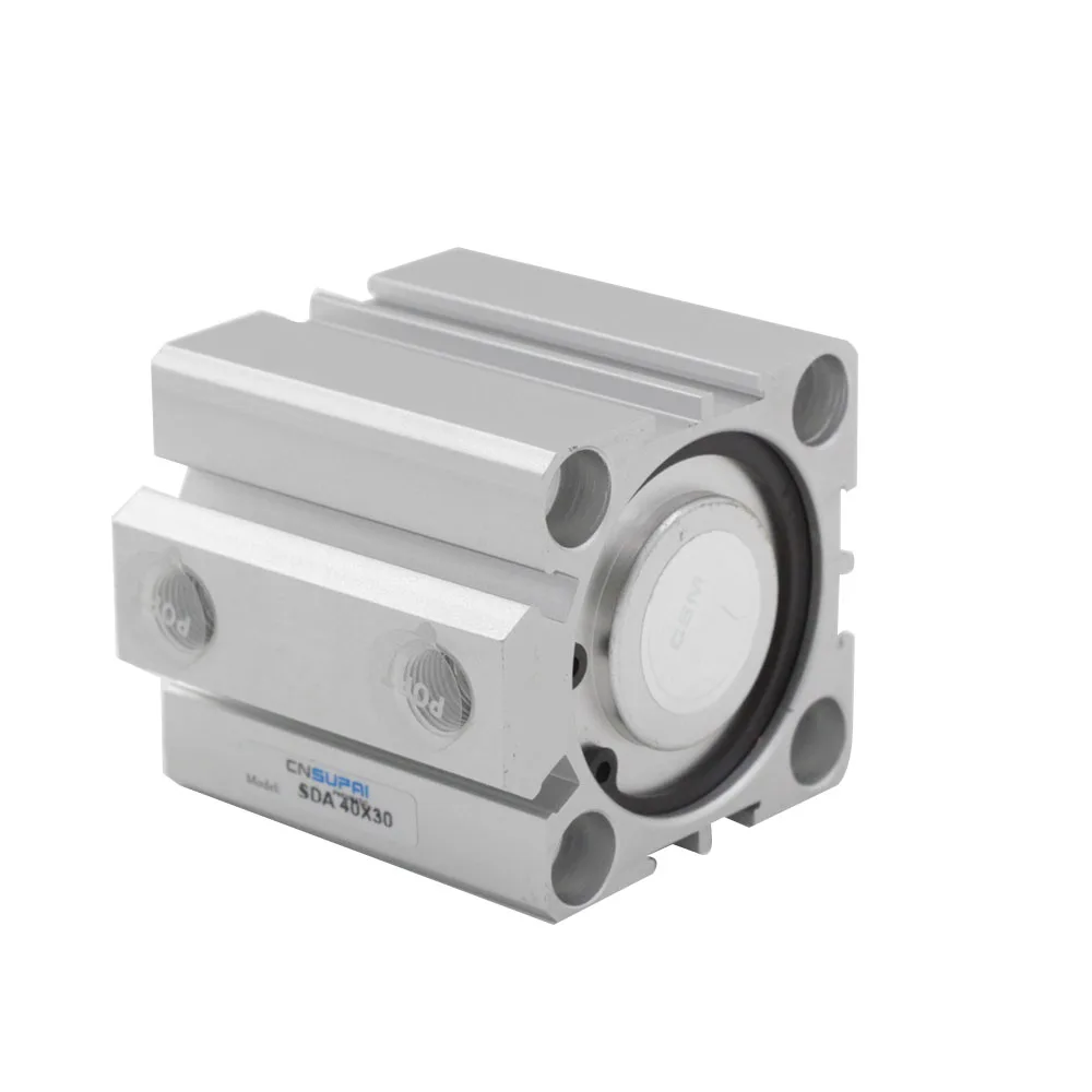 Fevas SDA20X25-S SDA20X30-S SDA20X35-S SDA20X40-S Thin Cylinder Series Aluminium Alloy Cylinder Color: SDA20X40-S Fevas SDA20X25-S SDA20X30-S SDA20X35-S SDA20X40-S Thin Cylinder Series Aluminium Alloy Cylinder Color: SDA20X40-S