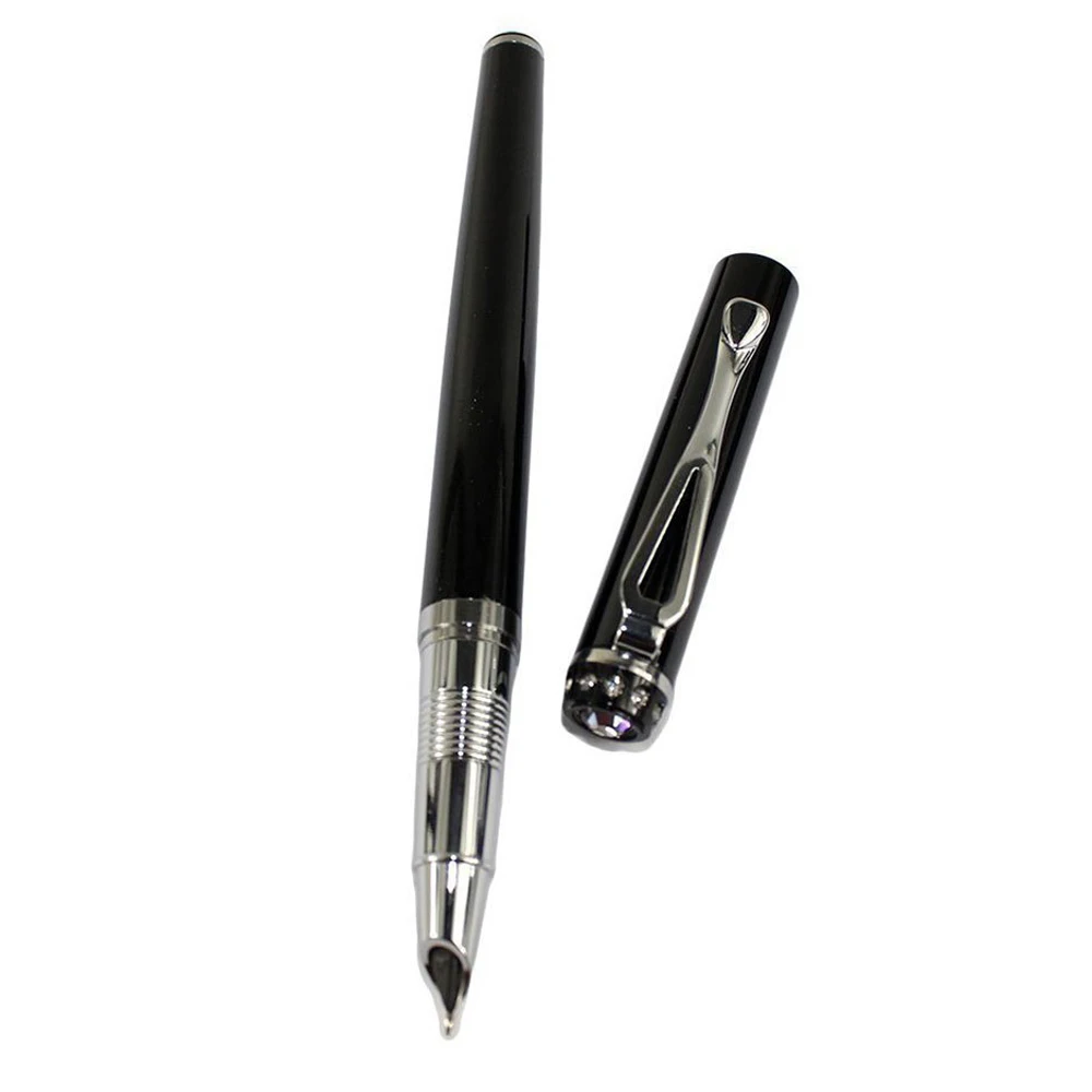 Black Jinhao 301 18k ручка из нержавеющей стали(черный - Цвет: Black