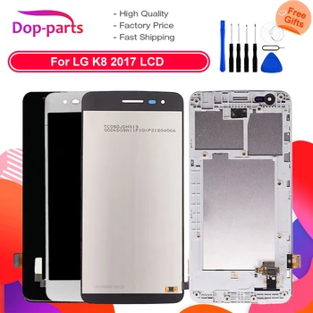 

LCD For LG K8 2017 LCD Display Touch Screen Digitizer Assembly with Frame Replacement For LG K8 2017 LCD Display US215 M200N