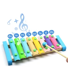 Музыкальные инструменты для детей игрушка ручной работы деревянная рамка стиль ксилофон Обучающие Игрушки для раннего развития для детей Игра Головоломка подарки