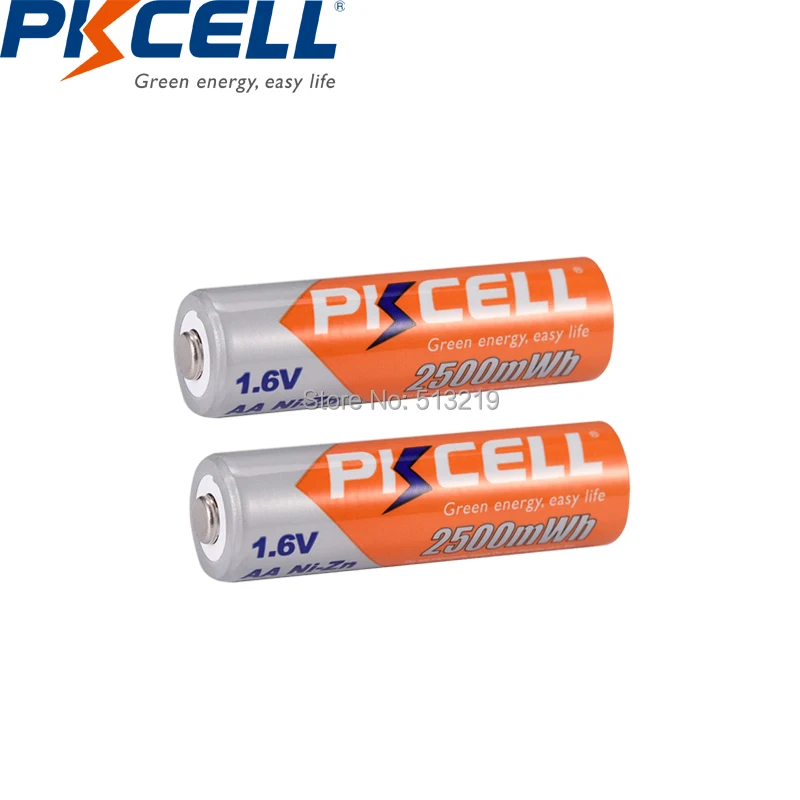 8 шт. AA 2500MWH 1 6 v NIZN аккумуляторная батарея 2A батареи NI ZN и 2 шт батарейный блок для