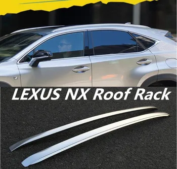 

Aluminum Alloy Car Roof Rack baggage luggage bar For LEXUS NX NX200 NX200T NX300h 2015 2016 2017 2018 by EMS
