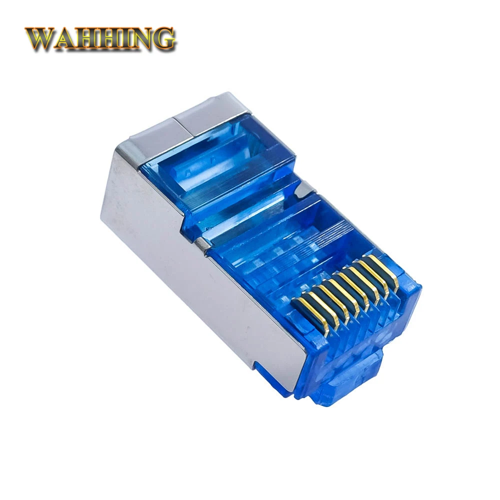 Разъем RJ45 Cat6 экранированные штекеры сеть Cat 6 разъемов терминалы Ethernet Кабельный