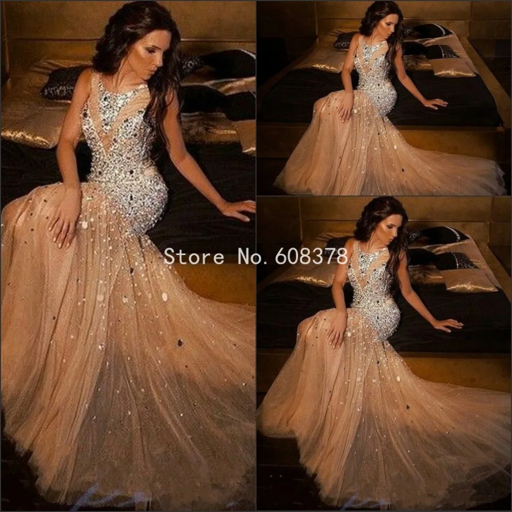 See through Prom Dresses