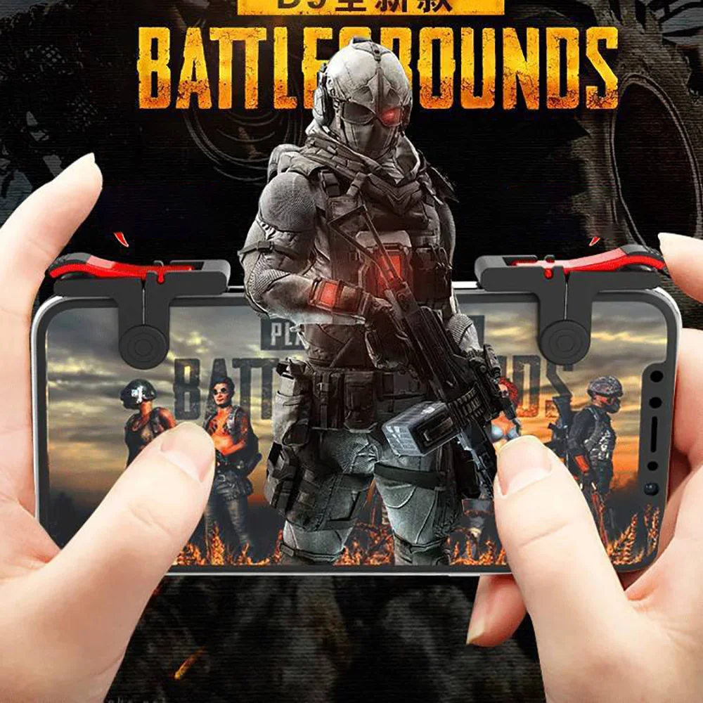 

PUBG Gamepad L1R1 Shooter Controller Trigger Fire Button Aim Key Aim Key Smart phone Mobile Games PUBG for smart phone