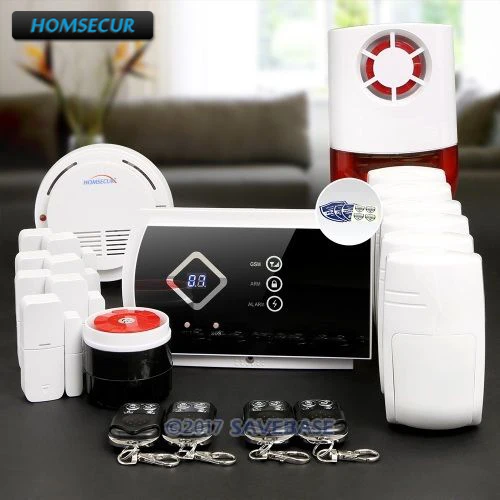 

HOMSECUR Wireless GSM Burglar Intruder Alarm System with 6 Pet Friendly PIR Sensor