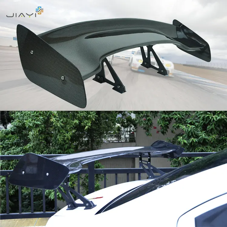 

Universal 57" 3D Real Carbon Fiber Rear Wing Spoiler For Benz W204 W207 GLK 350 W202 W211 W11 Honda Mazda Ford Mustang FR-S 86