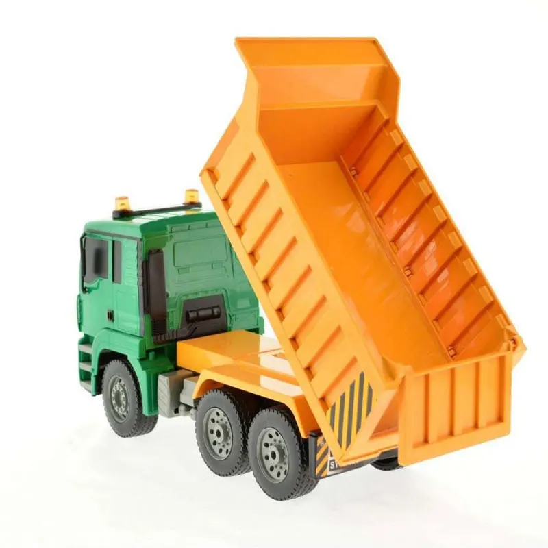 

1:20 Scale RC Dump Truck with Lights and Sound 2.4G RC Engineering Truck Wireless Remote Control Toy for Children Gift