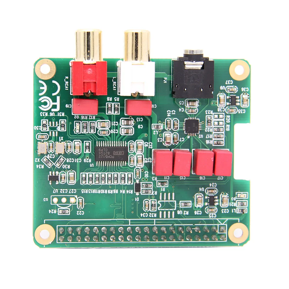 Raspberry Pi HIFI DAC PCM5122 Плата расширения аудио модуль для Raspberry Pi 3 Model B+ Plus/Pi3/2B/B